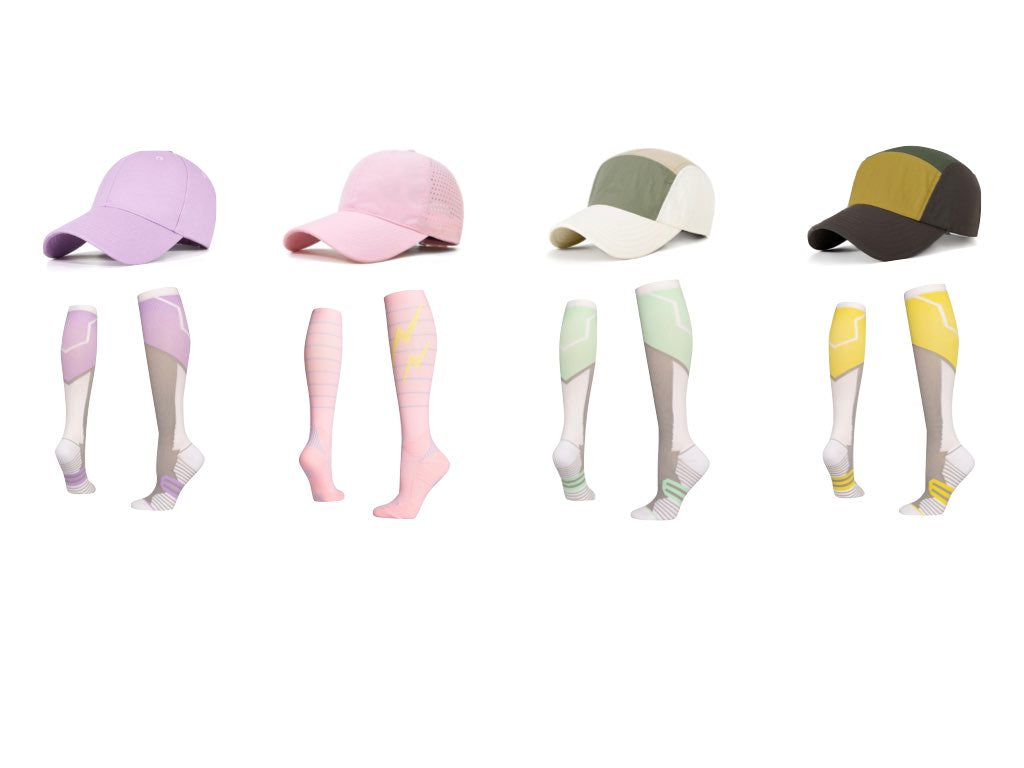 Thrive Color | Matching Set: Cap & Socks